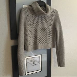 Club Monaco Crop Knit Sweater, sz M